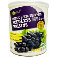 Lohas Organic Jumbo Thompson Seedless Raisins 有机超大汤普森葡萄干 425gm